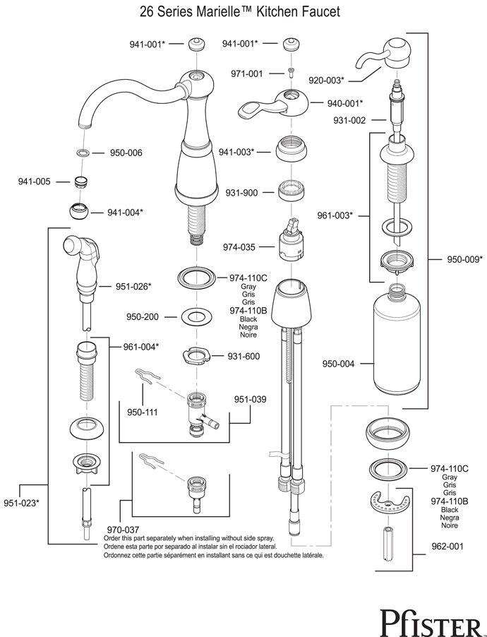 What Are The Parts Of A Kitchen Faucet